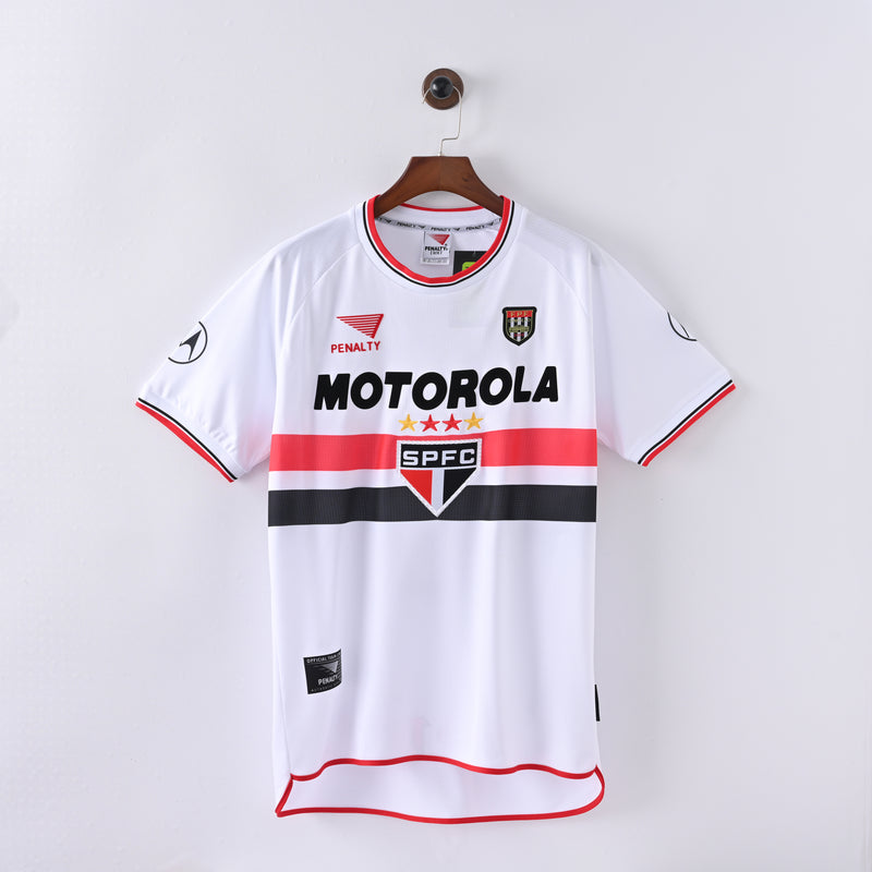 Retro Sao paulo Jersey 2000 Home Football Kit Soccer Jersey