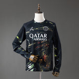 PSG Night Jersey 2025/26 Long Sleeves Football Kit Soccer Shirt
