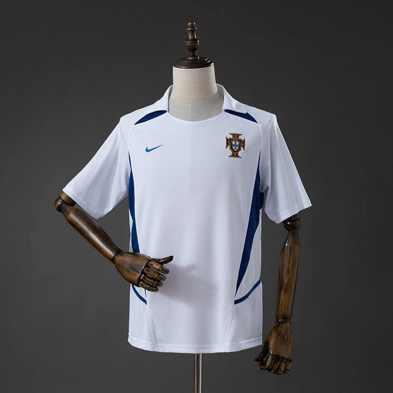 Portugal Away Jersey 2002 Retro Football Kit Soccer Shirt