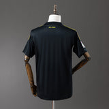 Real Madrid Jersey 2011/12 Goalkeeper Black Retro Football Kit
