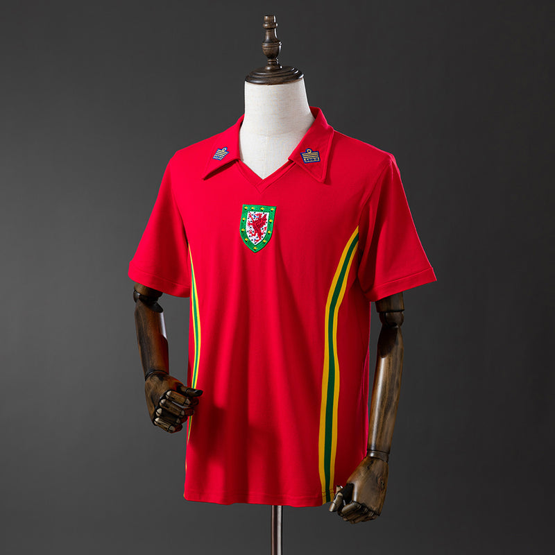 Wales Jersey 1976 Home Retro Football Kit