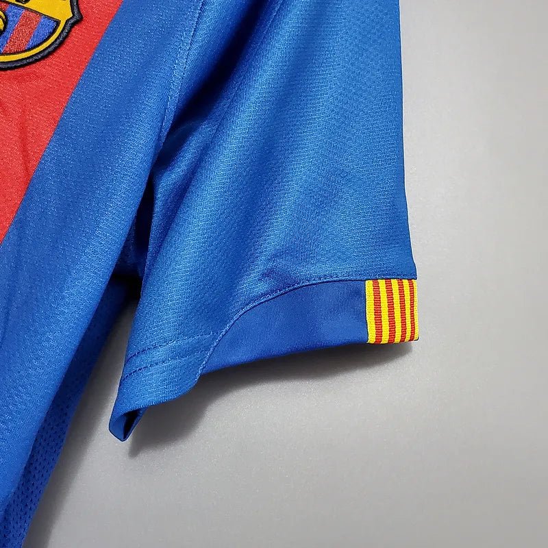 Barcelona Retro Jersey 2006/07 Home Football Jersey Soccer Shirt