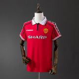 Man United Jersey1998-99 Home Retro Football Kit