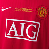 Man United Jersey 2007/08 Retro Home Football Kit