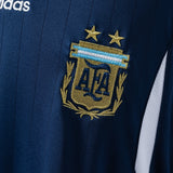 Argentina Home Jersey 2006 Retro Football Kit Long Sleeves Soccer Shirt PalmSportss