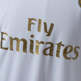 Real Madrid Home Jersey 2019-20 Retro Football Kit Soccer Shirt