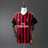 AC Milan Jersey 2013-14 Home Retro Football Kit