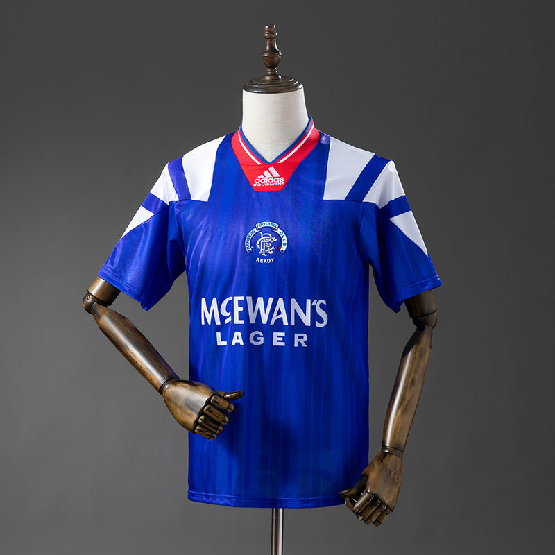 Rangers Jersey 1992-94 Home Retro Football Kit