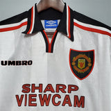 Man United Jersey Away Kit 1997/98 Retro Football Team Soccer Shirt