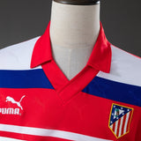 Atletico Madrid Away Jersey 1990-1993 Retro Football Kit Soccer Shirt PalmSportss