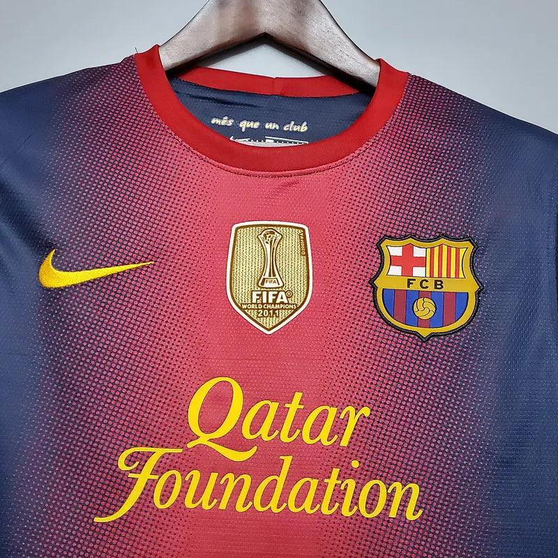 Barcelona Retro Jersey 2012/13 Home Football Jersey Soccer Shirt