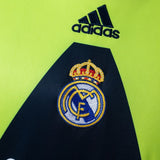 Real Madrid GK Jersey 1999-2000 Long Sleeves Retro Football Kit Soccer Shirt