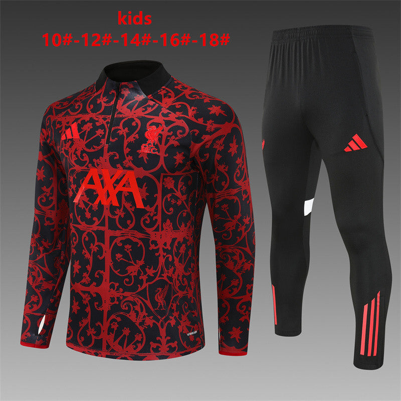 Kids Liverpool Training Tracksuits 25/26 Football Kit Soccer Jersey