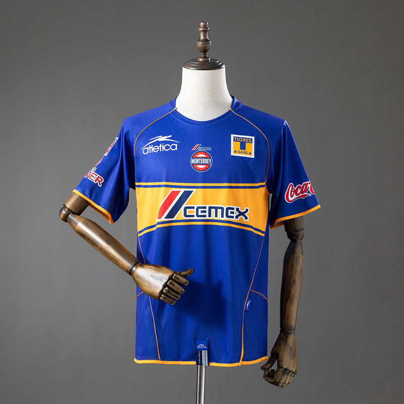Club Tigres Away Jersey 2005-2006 Retro Football Kit Soccer Shirt