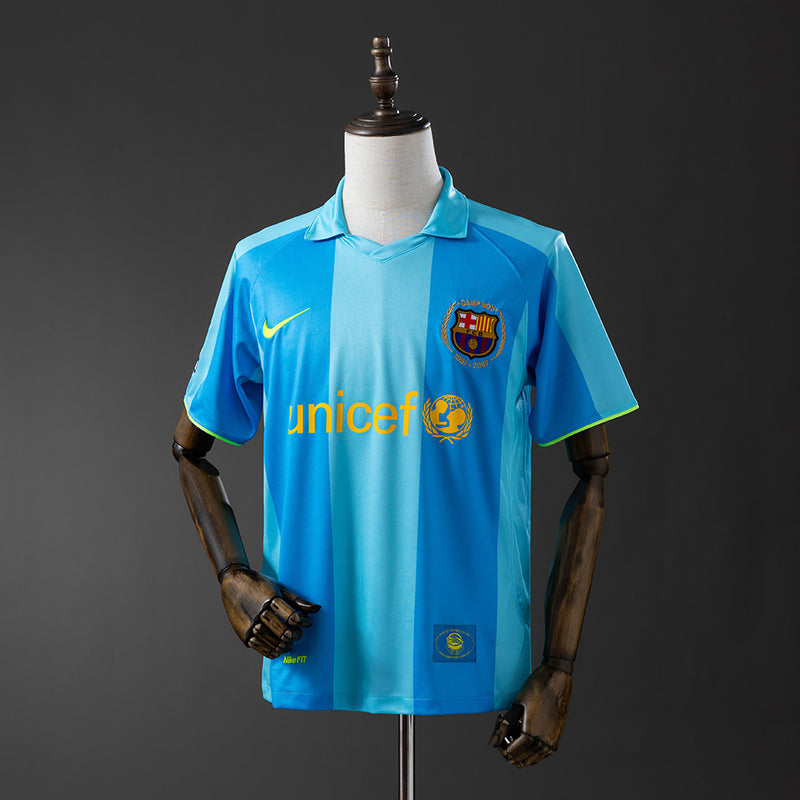 Barcelona Jersey 2007/08 Away Retro Football Kit