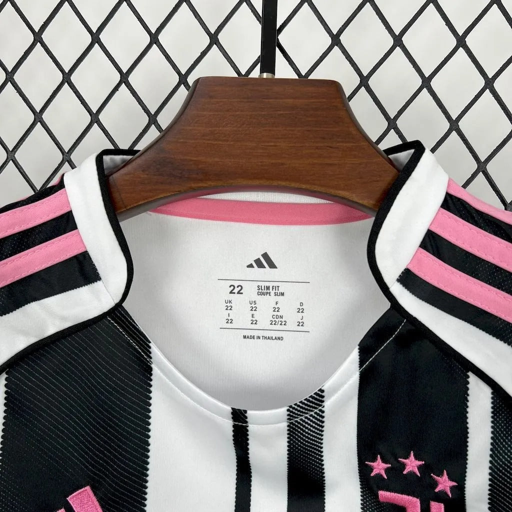 Kids Juventus Home Jersey 25/26 Football Kit Soccer Jersey