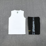 Brazil Vest Set Training Tracksuits 25/26 Football Kit Soccer Jersey