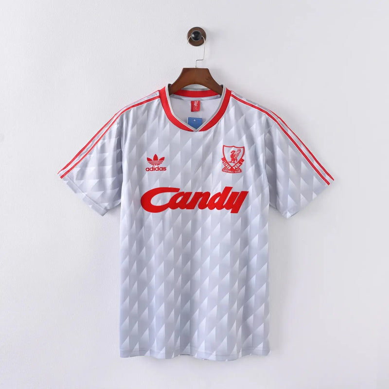 Retro Liverpool Away Jersey 1989 1990 1991 Football Kit
