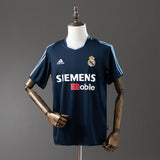 Real Madrid Jersey 2003-04 Away Retro Football Kit