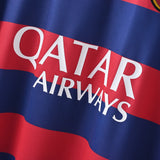Retro Barcelona Jersey 2015/16 Home Long Sleeves Football Kits Soccer Shirt - PalmSportss
