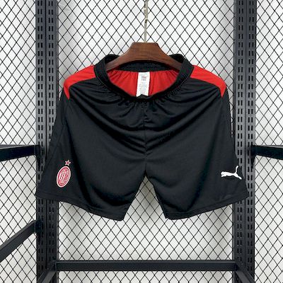 AC Milan Shorts 25/26 Home Football Kit Soccer Shorts