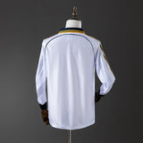 Real Madrid Jersey 1998-00 Home Retro Kit Long Sleeves
