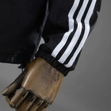 Real Madrid Windbreaker 2004-05 Football Jacket Black Grey - PalmSportss