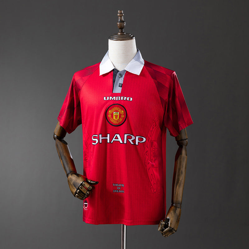 Manchester United Jersey 1996-98 Home Retro Football Kit