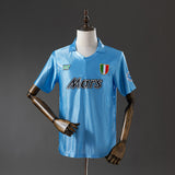 Napoli Jersey 1990-91 Home Retro Football Kit