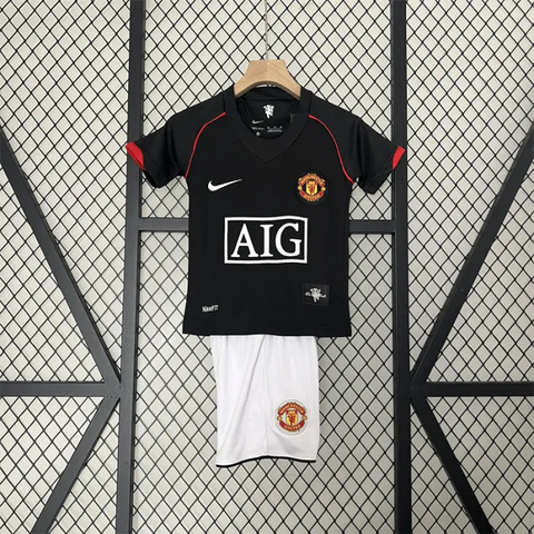 Retro Kids Manchester United Away Jersey 07/08