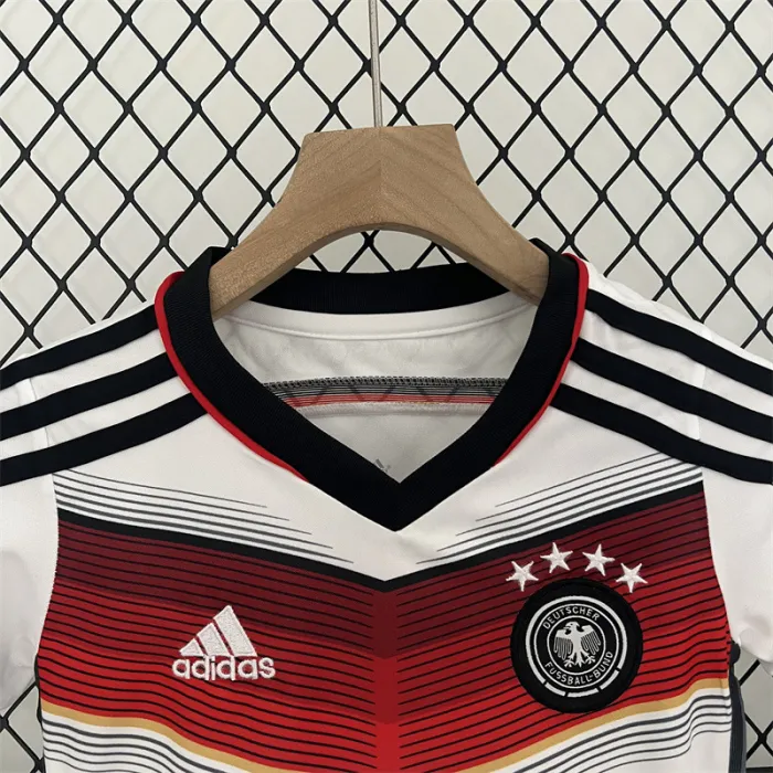 Camiseta retro de local de Alemania para niños 2014