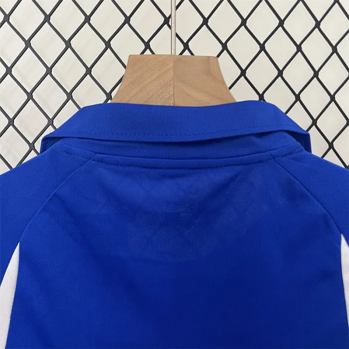 Camiseta retro de visitante de Brasil para niños 2002