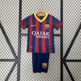 Retro Kids Barcelona Home Jersey 13/14 - PalmSportss