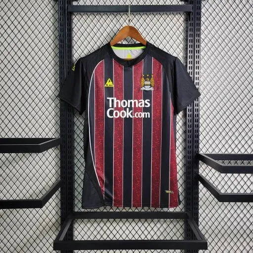 Camiseta de visitante del Manchester City 08/09, camiseta retro del equipo de fútbol