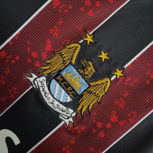 Camiseta de visitante del Manchester City 08/09, camiseta retro del equipo de fútbol