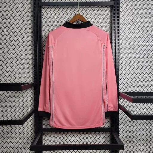 Camiseta de fútbol retro de manga larga para visitante de la Juventus 1997/98