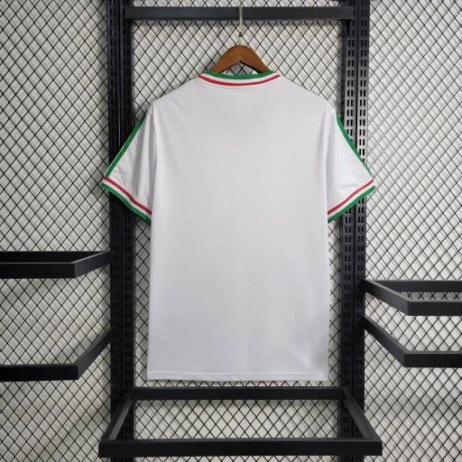 Camiseta de fútbol retro del equipo de fútbol de México, kit de visitante, 1985