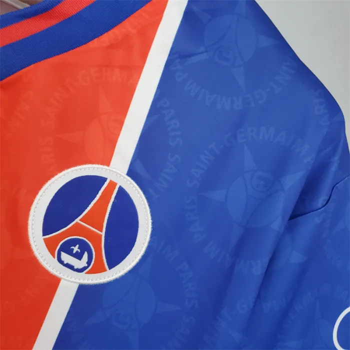 Camiseta de fútbol retro del equipo de fútbol Paris PSG Home Kit 1995/96