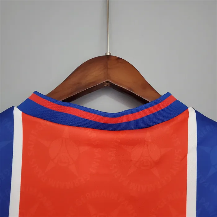 Camiseta de fútbol retro del equipo de fútbol Paris PSG Home Kit 1995/96