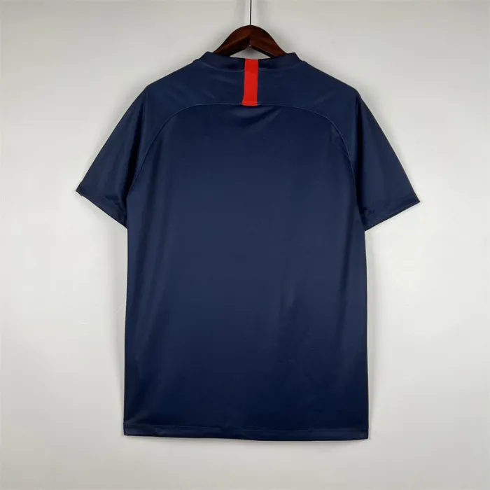 Camiseta de fútbol retro del equipo de fútbol Paris PSG Home Kit 2019/20