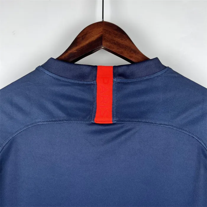 Camiseta de fútbol retro del equipo de fútbol Paris PSG Home Kit 2019/20