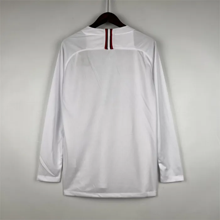 Camiseta de fútbol retro de manga larga del equipo de fútbol del PSG de París 2018/19