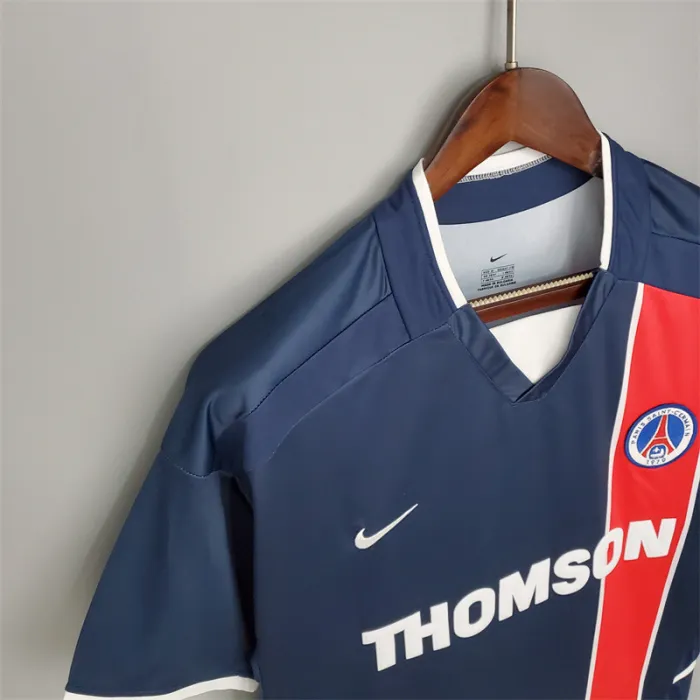 Camiseta de fútbol retro del equipo de fútbol Paris PSG Home Kit 2002/03