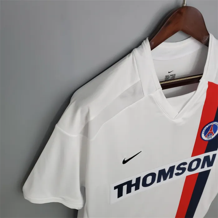 Camiseta de visitante del PSG de París 2002/03, camiseta retro de fútbol