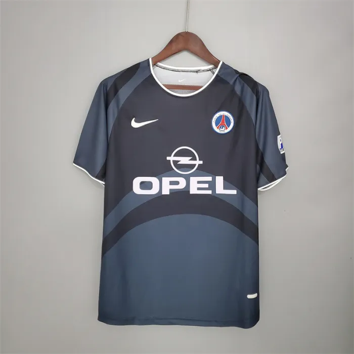 Camiseta del PSG de París, tercera equipación 2001/02, camiseta retro de fútbol