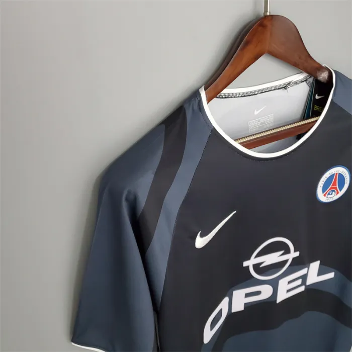 Camiseta del PSG de París, tercera equipación 2001/02, camiseta retro de fútbol
