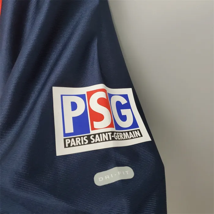 Camiseta de fútbol retro del equipo de fútbol Paris PSG Home Kit 2001/02