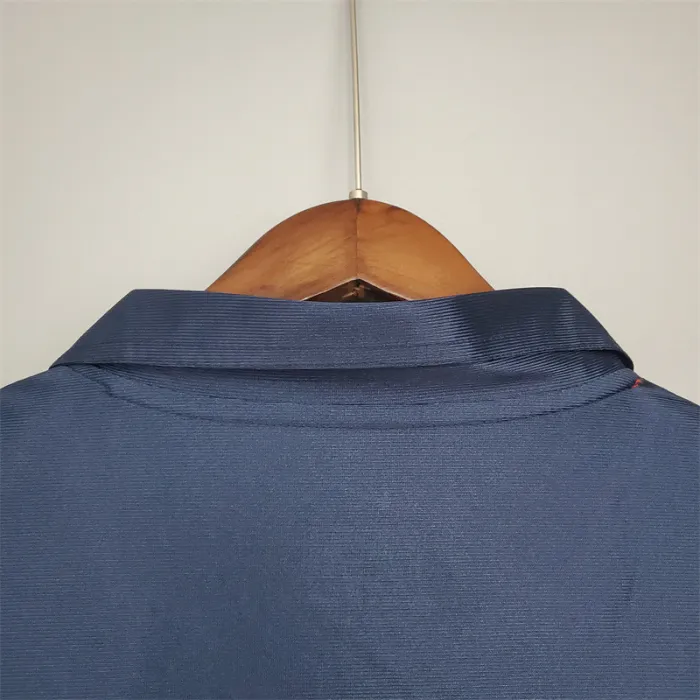 Camiseta de fútbol retro del equipo de fútbol Paris PSG Home Kit 2001/02