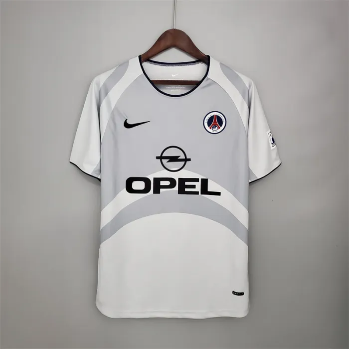 Camiseta de visitante del PSG de París 2001/02, camiseta retro de fútbol