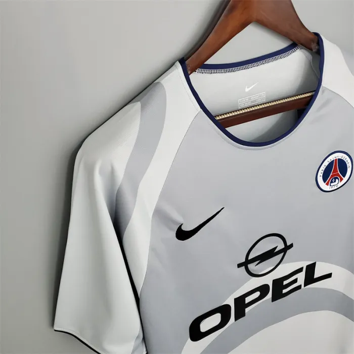 Camiseta de visitante del PSG de París 2001/02, camiseta retro de fútbol
